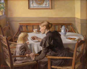 Mother and Child Fritz Syberg